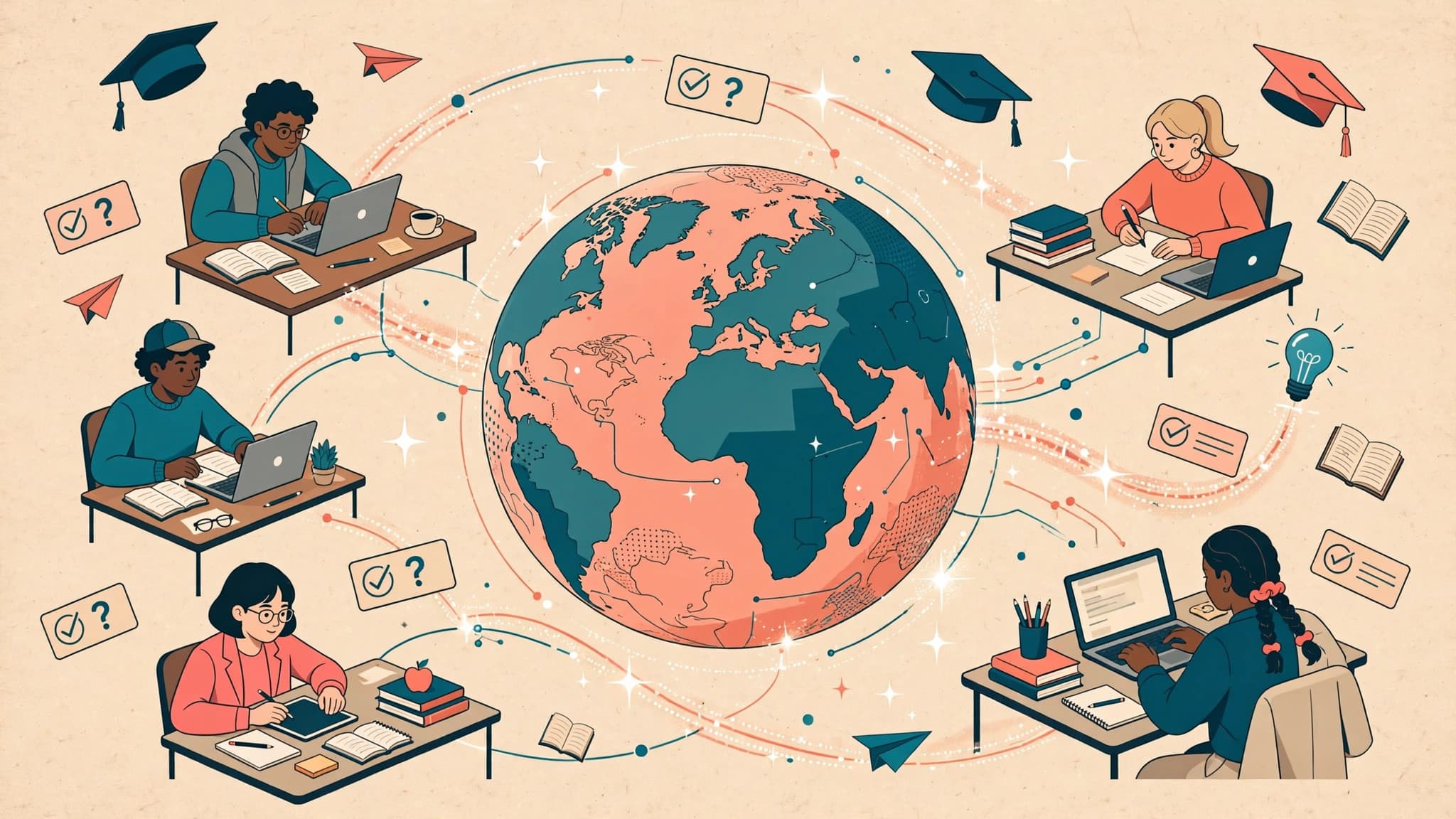 How Students Around the World Are Using AI to Study